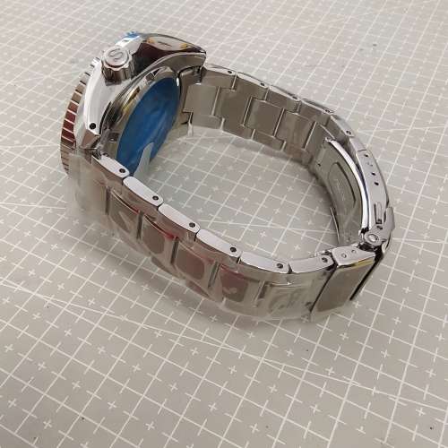 停產 NOS全新Seiko SBDC033 精工絶版細MM 藍面精工第一代6R15機芯  100%全新