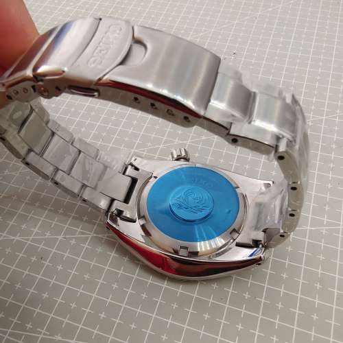 停產 NOS全新Seiko SBDC033 精工絶版細MM 藍面精工第一代6R15機芯  100%全新