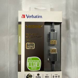 [全新連盒] Verbatim HDMI 2.0 with Ethernet Cable 180cm