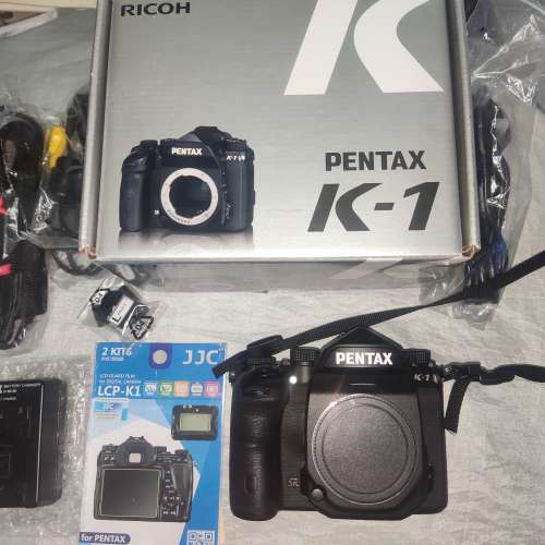 Pentax K1 Body full frame 全片幅 99% full package 行貸沒有任何花痕