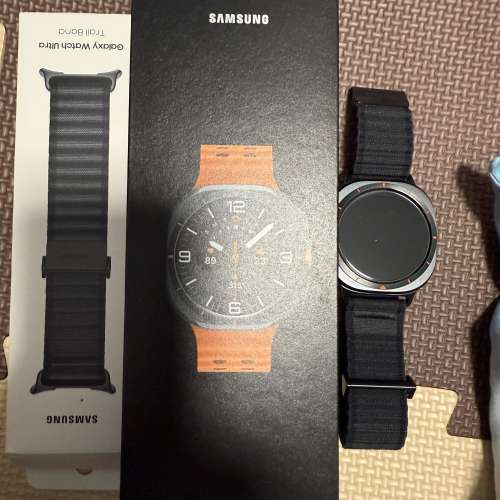 Samsung Watch Ultra 99.9%new 港行full set