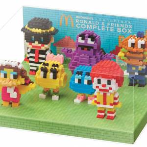 (半價) 全新McDonald's 麥當勞Nanoblock Boxset