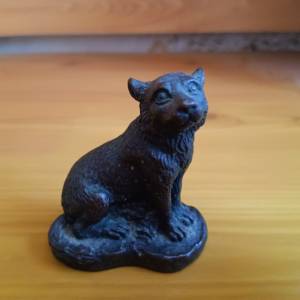 銅犬擺設