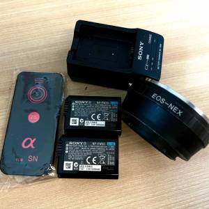 Sony np fw50 電池 、 bc-trw 充機 ～半賣半送