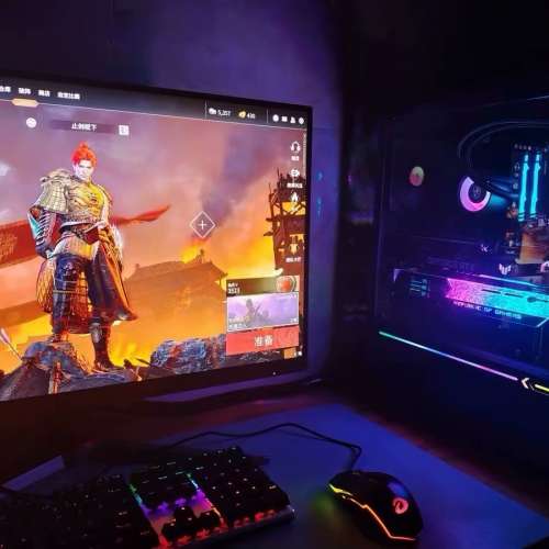 Intel® Core™ i9 第11 代 高端水冷電競遊戲/剪片電腦主機，頂配16G 記憶體，4G 遊...