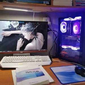 高階RGB電競 Xeon® E5 八核心十六線程遊戲電腦主，2TB 三星 SSD ，暢打各種電腦主...
