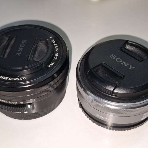 Sony鏡頭 16mm F2.8 / 16-50mm F3.5-5.6