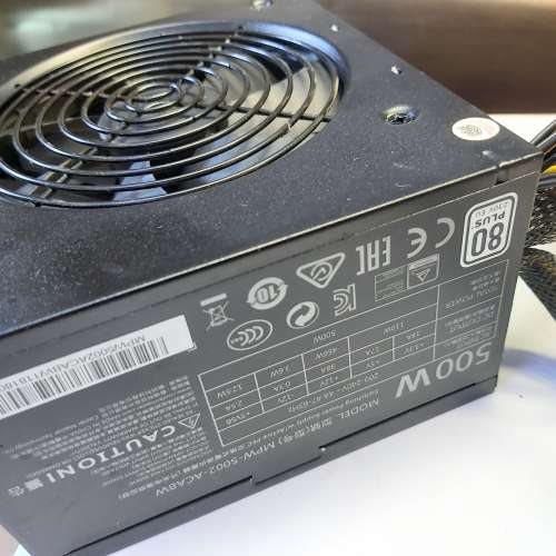 CoolerMaster  MPW-5002-ACABW 500W火牛