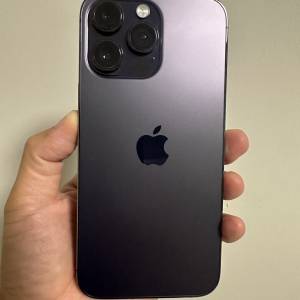 iPhone 14pro max 256gb,港行雙卡，冇修冇拆，所有功能正常，有套有貼！