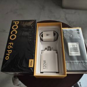 小米POCO F6 PRO 12+512 黑色香港行貨