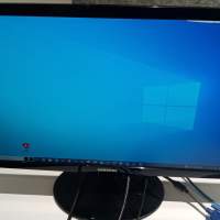 100% work, 九龍塘地鐵站交收 Samsung 24吋 24″ LED Monitor. 只跟電源線1條. 冇其...
