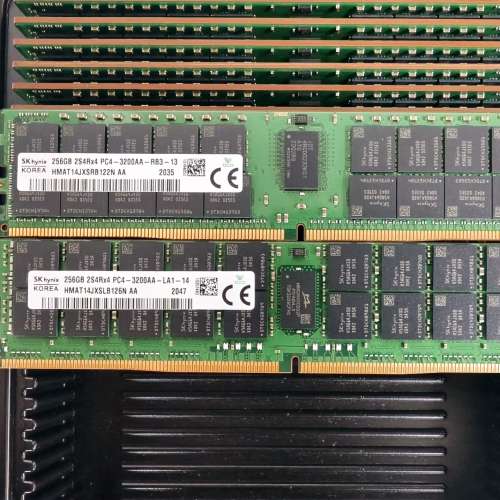 伺服器Server Ram，DDR4/DDR5 32GB/64GB/128GB/256GB