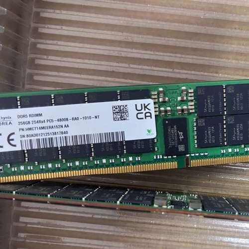 伺服器Server Ram，DDR4/DDR5 32GB/64GB/128GB/256GB