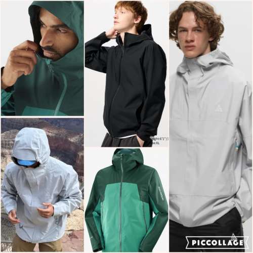 Nike ACG Storm-Fit Rains 防風 防水機能外套/salomon GORE-TEX 防水風褸/uniqlo B...