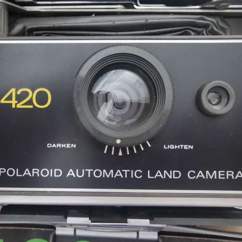 古董 Polaroid 420 Instant Film Land Camera 寶麗萊420即影即有相機