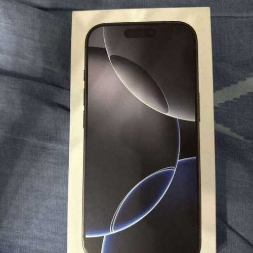 iPhone 16 pro 128GB Black