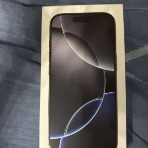 iPhone 16 pro 128GB Black