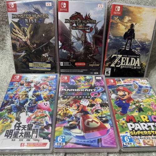 Switch 主機連遊戲
