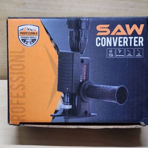大埔only】電鑽~變~電鋸 (轉換頭) 內附3塊鋸片 drill to saw converter adapter