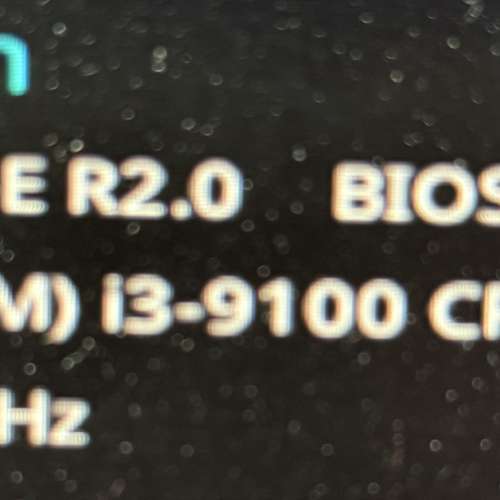 Intel i3 9100 Asus H310M-K