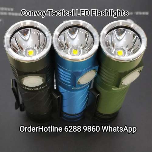 戰術電筒Convoy S21E. 5000 mAh(配21700鋰電+USB-C充電綫)2400流明. Flashlight To...