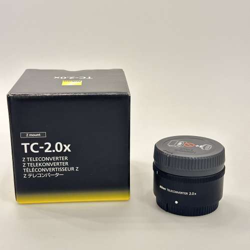 Nikon Z TC-2.0X 100%全新未用 行貨 可交換Z TC-1.4x