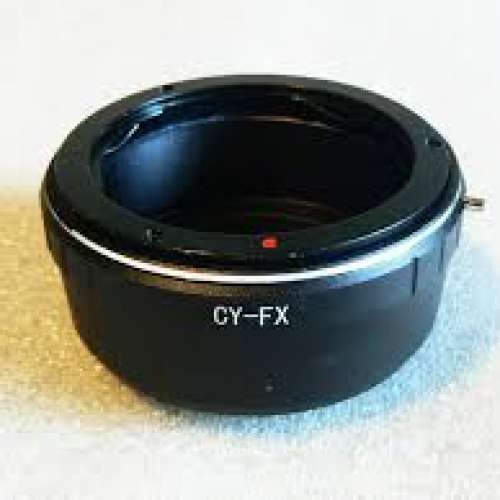 Contax / Yashica CY Lens To FujiFilm X Mount Adaptor (金屬接環)