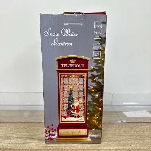 100% NEW - Snow Water Lanterns LED + Music - X’Max Decorations 全新連盒+USB線