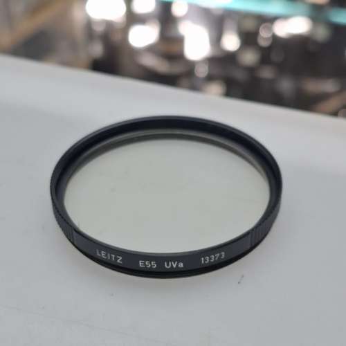 LEITZ E55 UVA FILTER 13373  LEICA E48 UV SILVER  LEICA E55 UVA SILVER