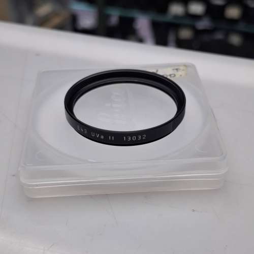 LEITZ E55 UVA FILTER 13373  LEICA E48 UV SILVER  LEICA E55 UVA SILVER