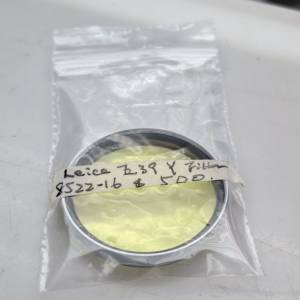 LEICA E39 YELLOW FILTER  LEICA E39 UV FILTER  LEICA YELLOW FILTER FOR SUMMARON