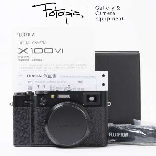 || Brand New Fujifilm X100VI - Black (Parallel import goods) ||
