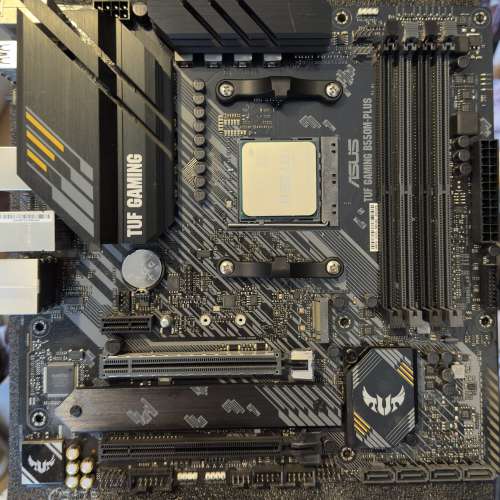 amd 5900X + b550m plus tuf gaming + adata DDR4 8x4 32gb ram