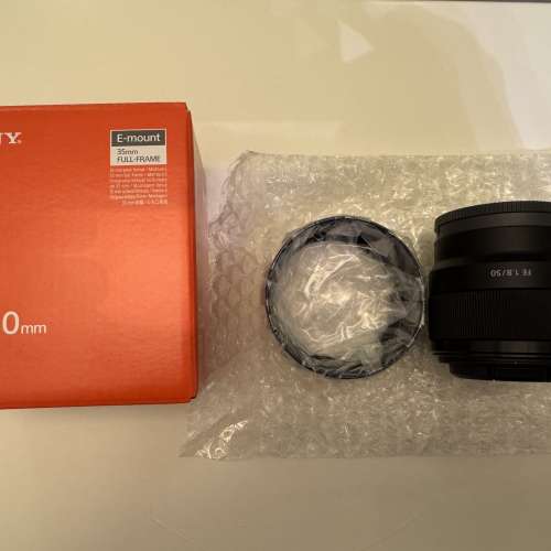 全新行貨 Sony E-mount FE 50mm F1.8 full frame SEL50F18F