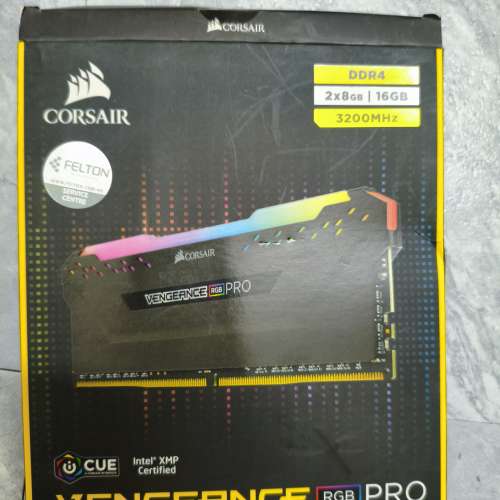 出售： Corsair DDR4   2 X 8Gb ram