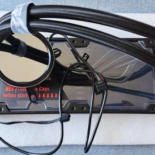 華碩 asus rog ryuo III 240 argb 電腦主機 cpu 水冷散熱器 電競 新淨