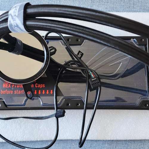 華碩 asus rog ryuo III 240 argb 電腦主機 cpu 水冷散熱器 電競 新淨