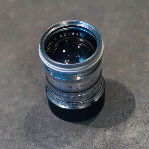 VOIGTLANDER NOKTON 50mm f1.5 with Leica Summarit M Mount body