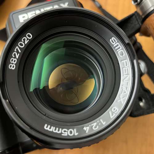 Pentax 67II & 105 F2.4