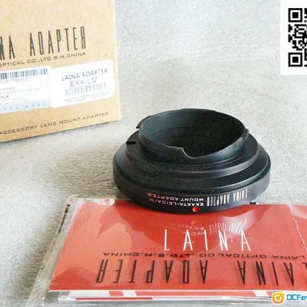Laina Contax / Yashica Lens To to Leica M Body (金屬接環)