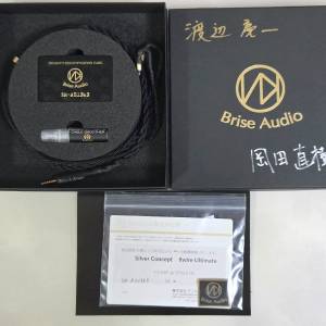 Brise Audio Silver Concept 8絞 初代銀線  白銀同級 2pin 4.4 8 wire Ultimate