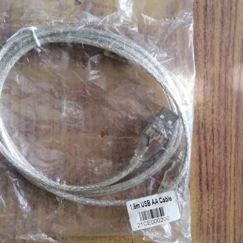 全新USB 2.0 公對公線