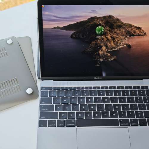 80%新 Apple MacBook 12" 2017 Retina Intel M3 8+256GB 行貨機 Ultrabook 灰黑色機身