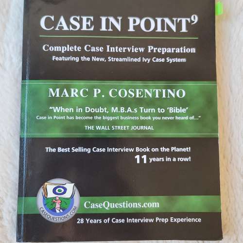 90% NEW - CASE IN POINT by MARC P. COSENTINO