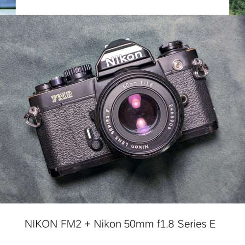 Nikon FM2 + Nikon 50mm f1.8 Series E