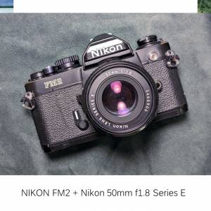 Nikon FM2 + Nikon 50mm f1.8 Series E