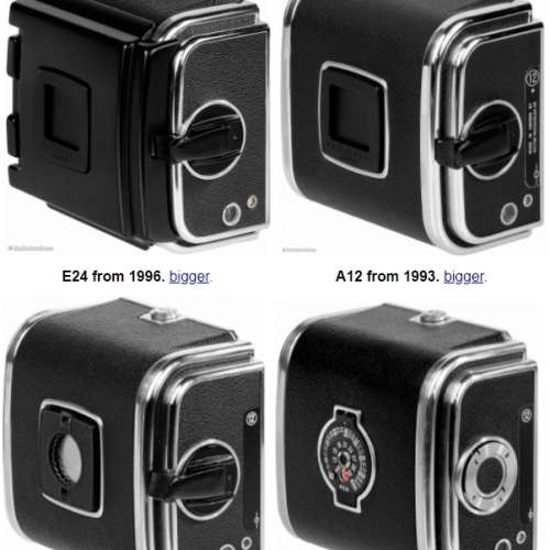 Hasselblad C12(12ON) Film Back Magazine A12 (1954年C型古董菲林背)