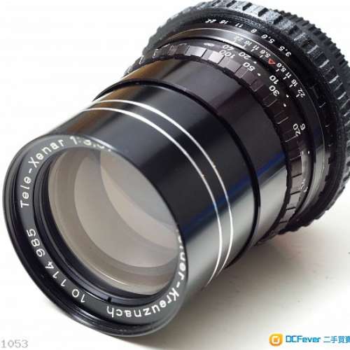 Schneider-Kreuznach Tele-Xenar 135/3.5魚腸劍(改Nikon)色靚銳利散景迷人，映女神...