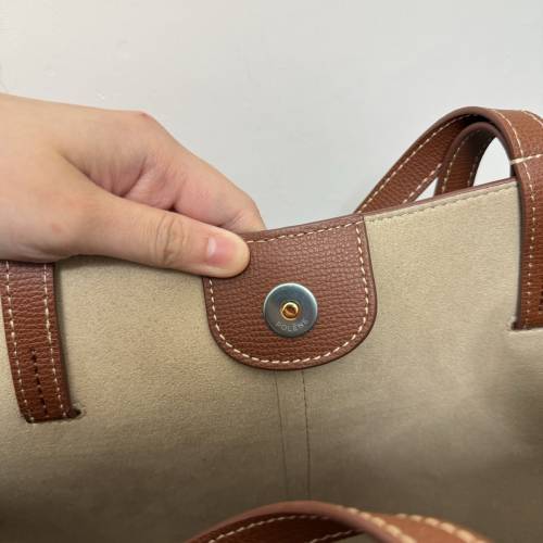 Polene Cyme Bag Cognac