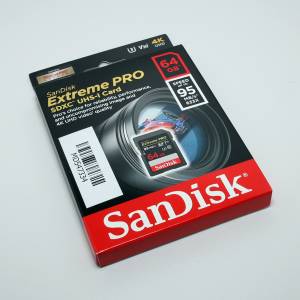 SanDisk Extreme PRO 64GB SDSDXXG-064G (95MB/s) SDXC Memory Card